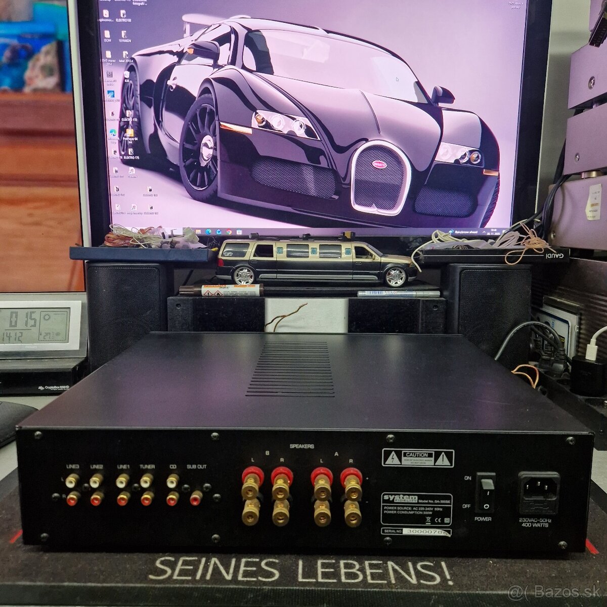 SYSTEM FIDELITY SA-300SE...integrovaný stereo zosilovač... - 7