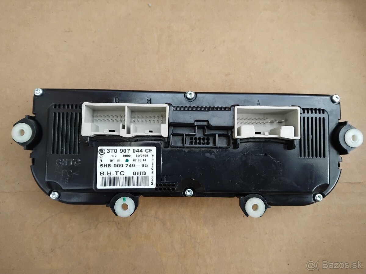 ovládanie kúrenia Superb 2, Octavia 2 - 7