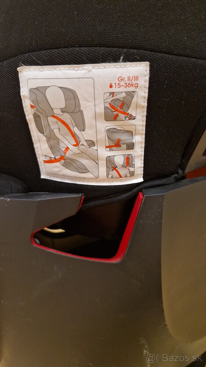 Predam autosedacku Cybex Solution X2 fix - 7