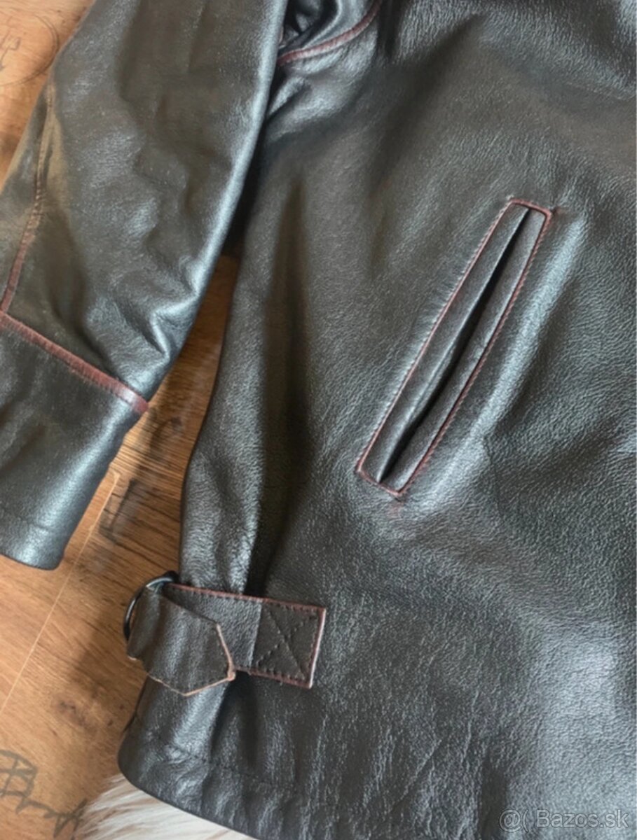Pánska kožená bunda - 7
