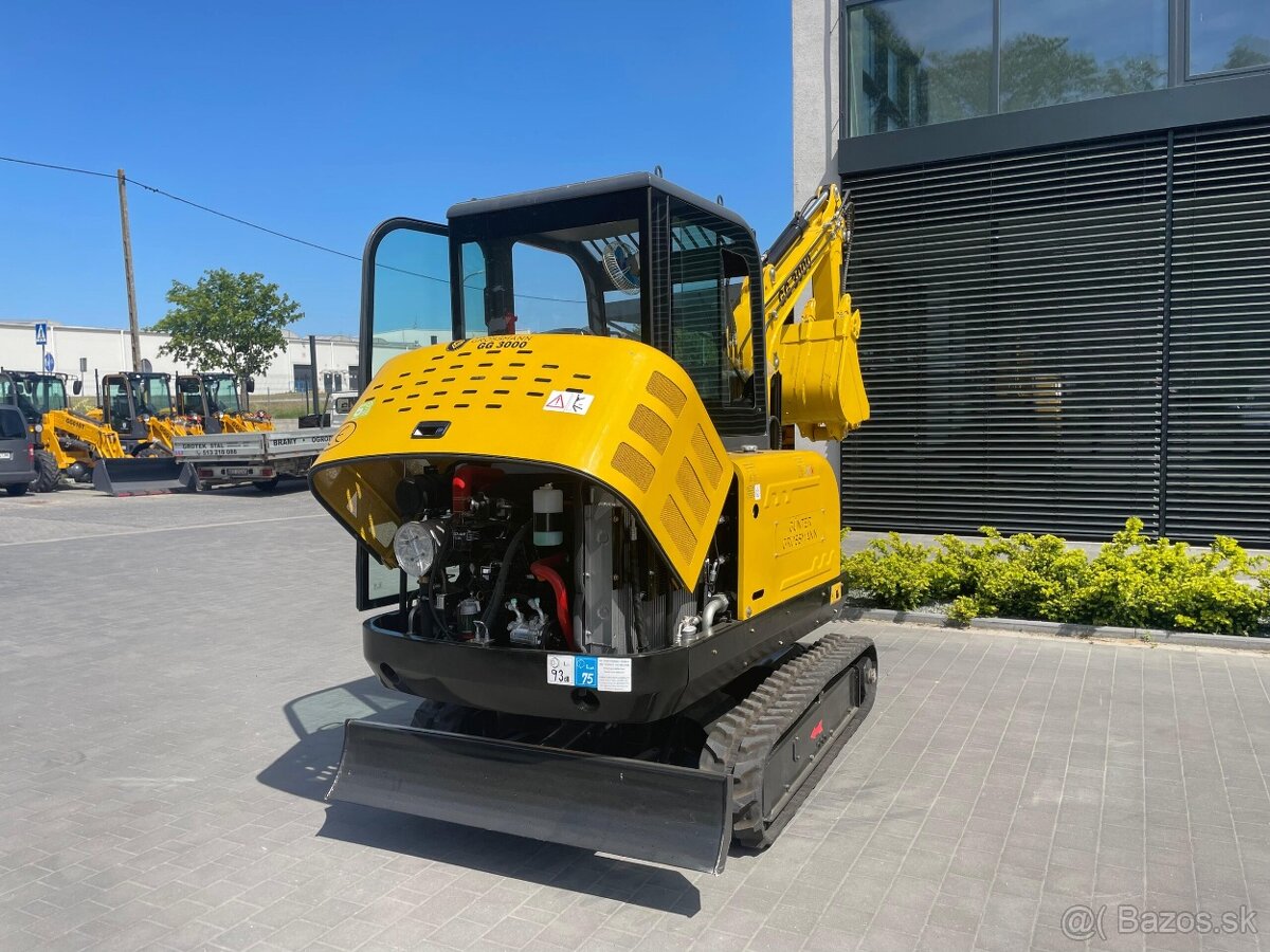 Minibáger GG3000 Koncoročná AKCIA + Dovoz GRÁTIS - 7