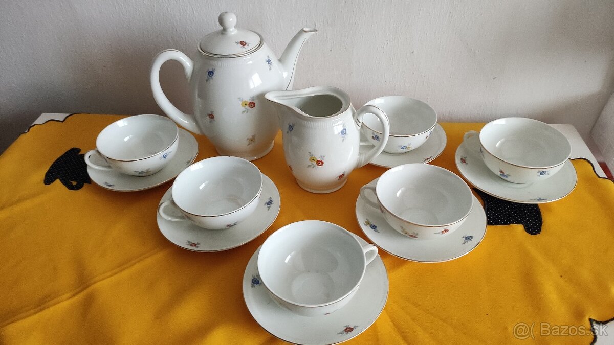 Čajová starožitná súprava - 7