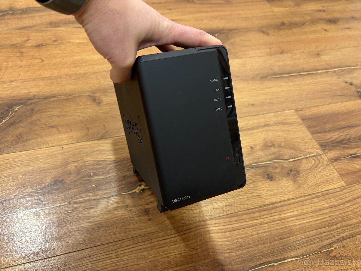 Synology DS218play + 2x 4TB WD Red - 7
