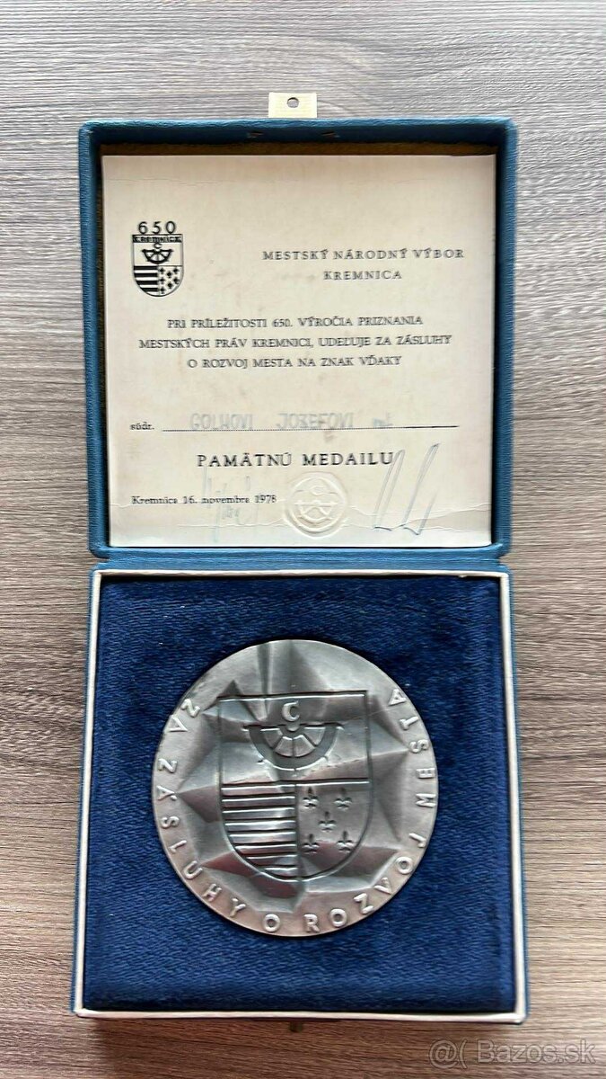 Zbierka medailí a odznakov - 7