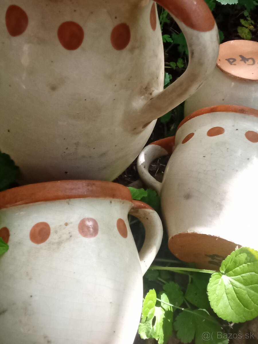 Predám hlinené hrnčeky.keramiku - 7