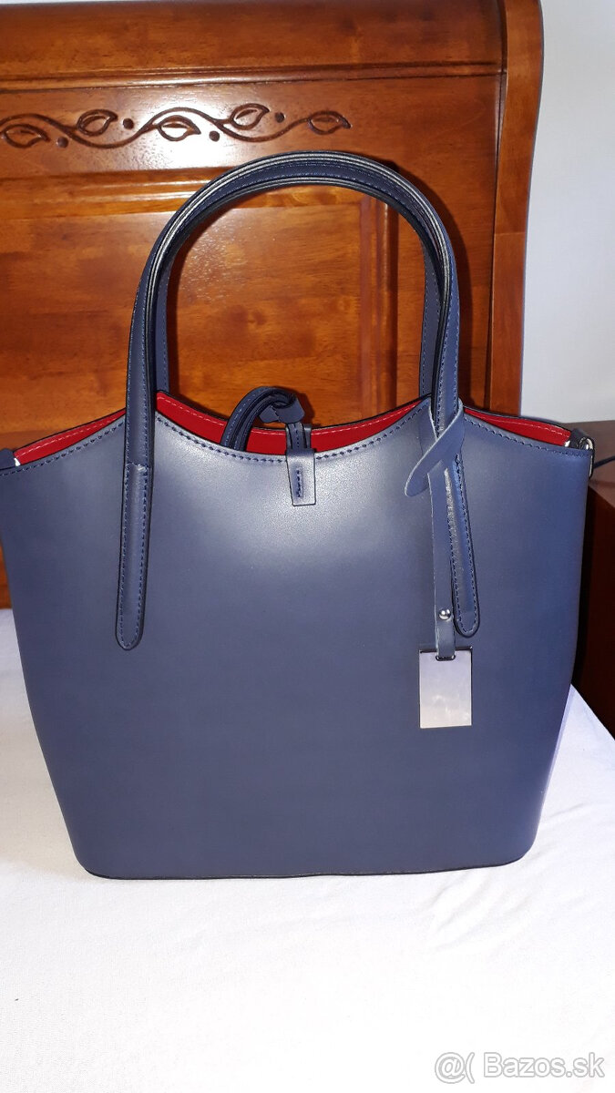 tmavomodrá kabelka creole - nová - 7