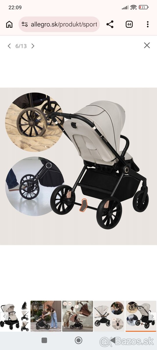 Športový kočík lionelo mika plus - 7