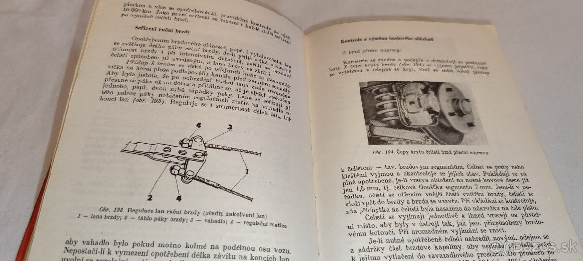 ŠKODA 100 - 110 - 110R kniha údržba a opravy – manuál Š110R - 7