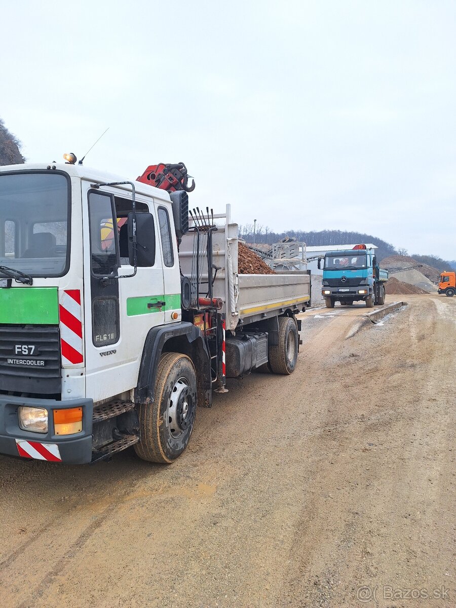 Nákladná doprava s hydraulickou rukou - 7