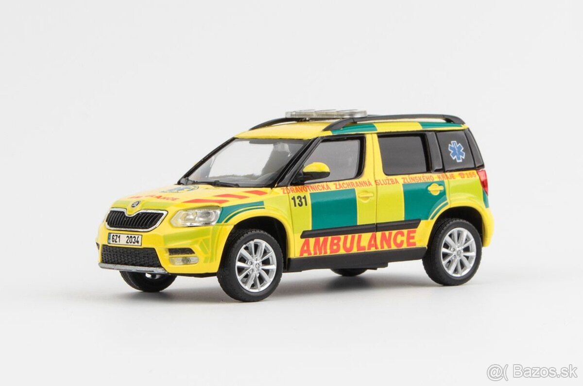 Modely Škoda Yeti FL (2013) ZZS 1:43 Abrex - 7