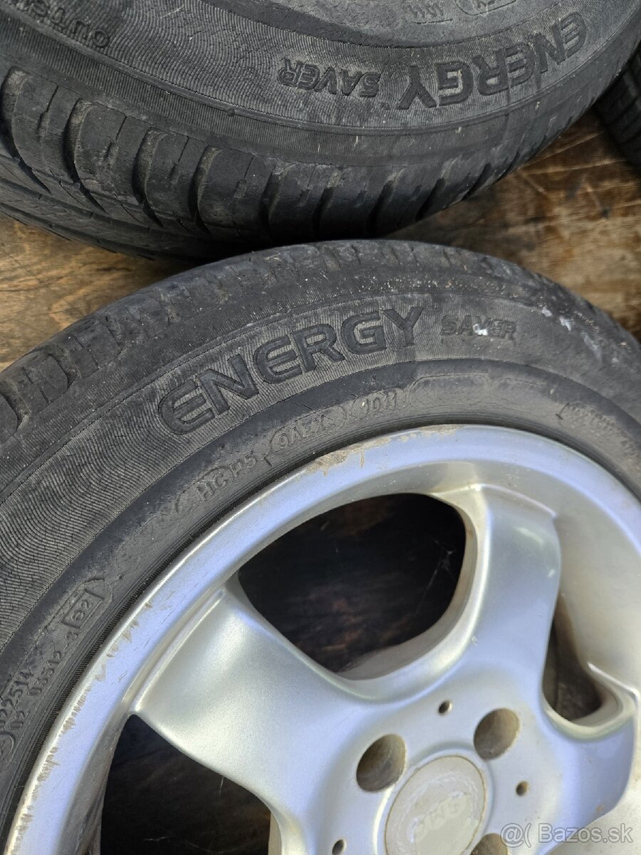 Hliníkové disky 4x98 + letné pneu 185/60r14 - 7