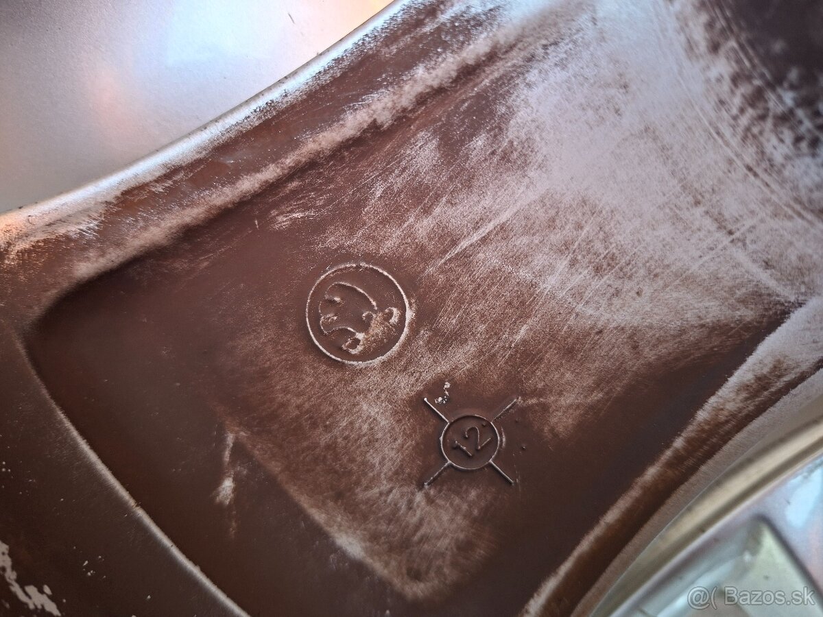 Predám org.hlinikové disky Skoda-R17 - 7