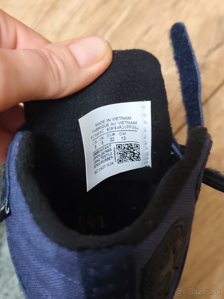 č.22 Nové prechodné detské topánky Converse - 7