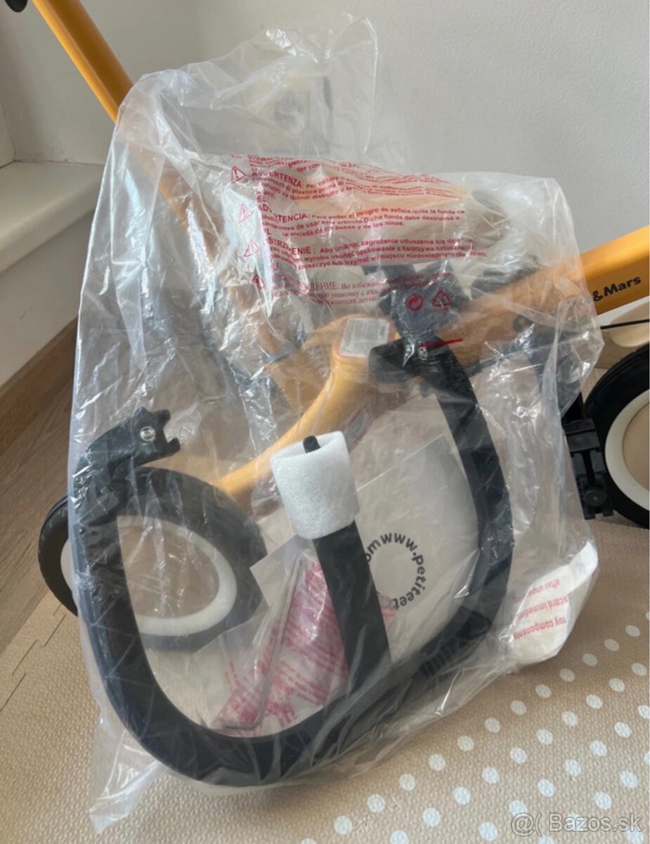 Petite&Mars Turbo 5v1 – žltá/ochra (multifunkčné) - 7