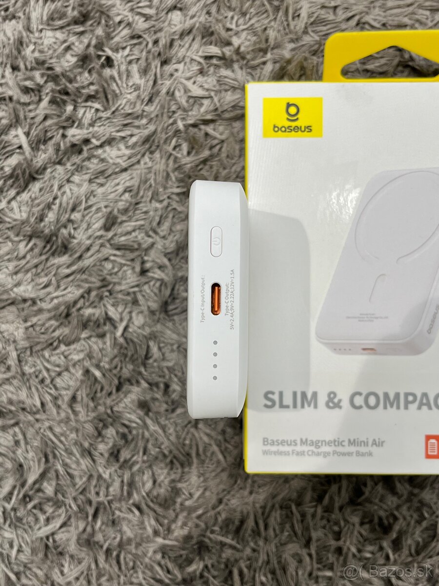 Baseus MagSafe Powerbank White (20W 6000 mAh) - 7