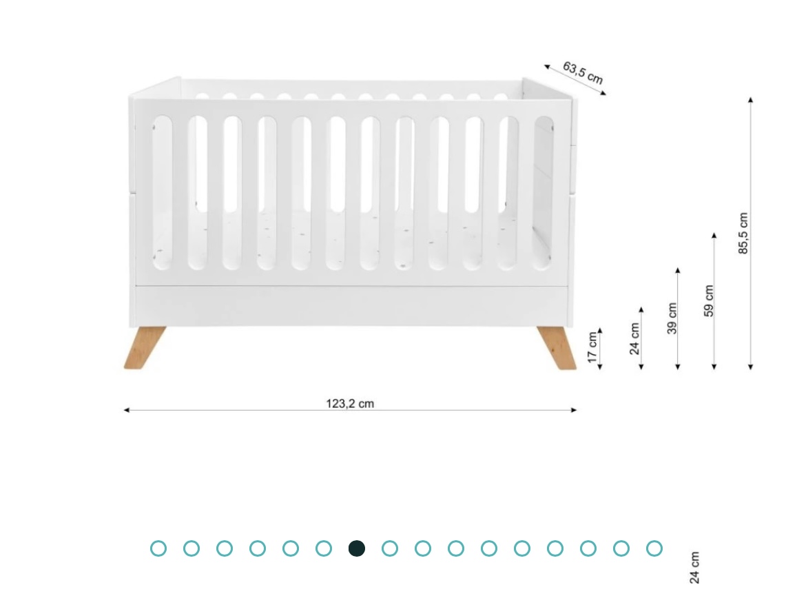 Detská postieľka HOPPA 60 x 120 cm - 7