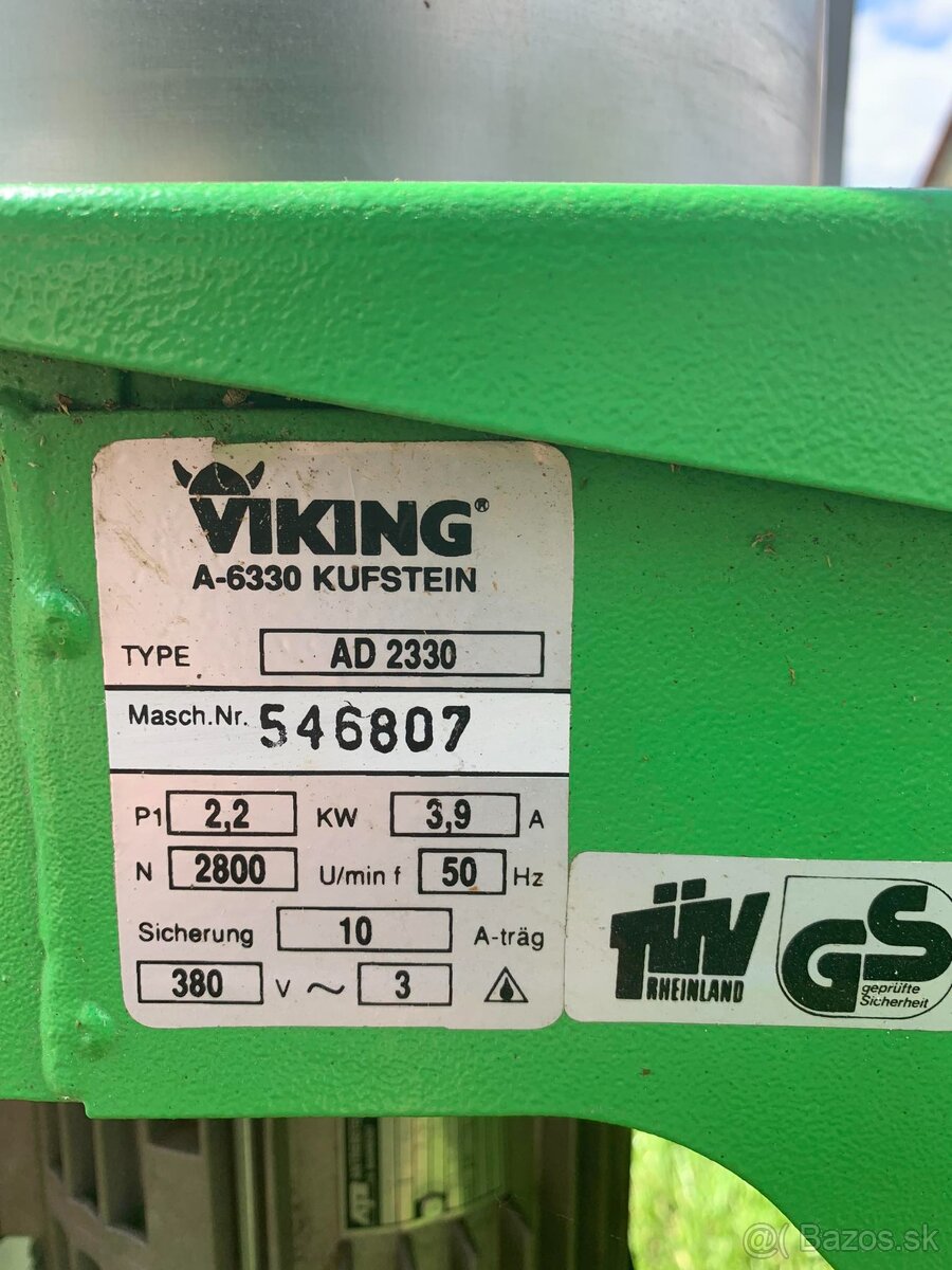Predam drvič konarov wiking benzin 3.5kw - 7