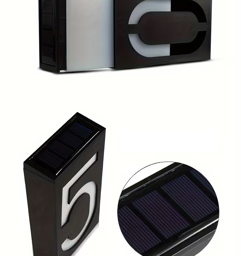 Solárne LED číslo domu - 7