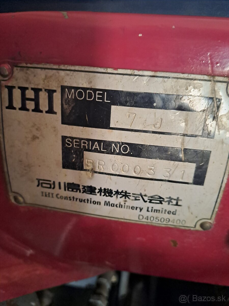 minibager IHI 7j - 7