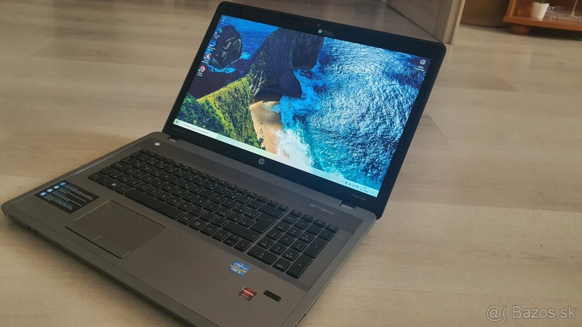 Hp Probook 4740,17.3LED, vlastná 2gb grafika,Nová baterka - 7