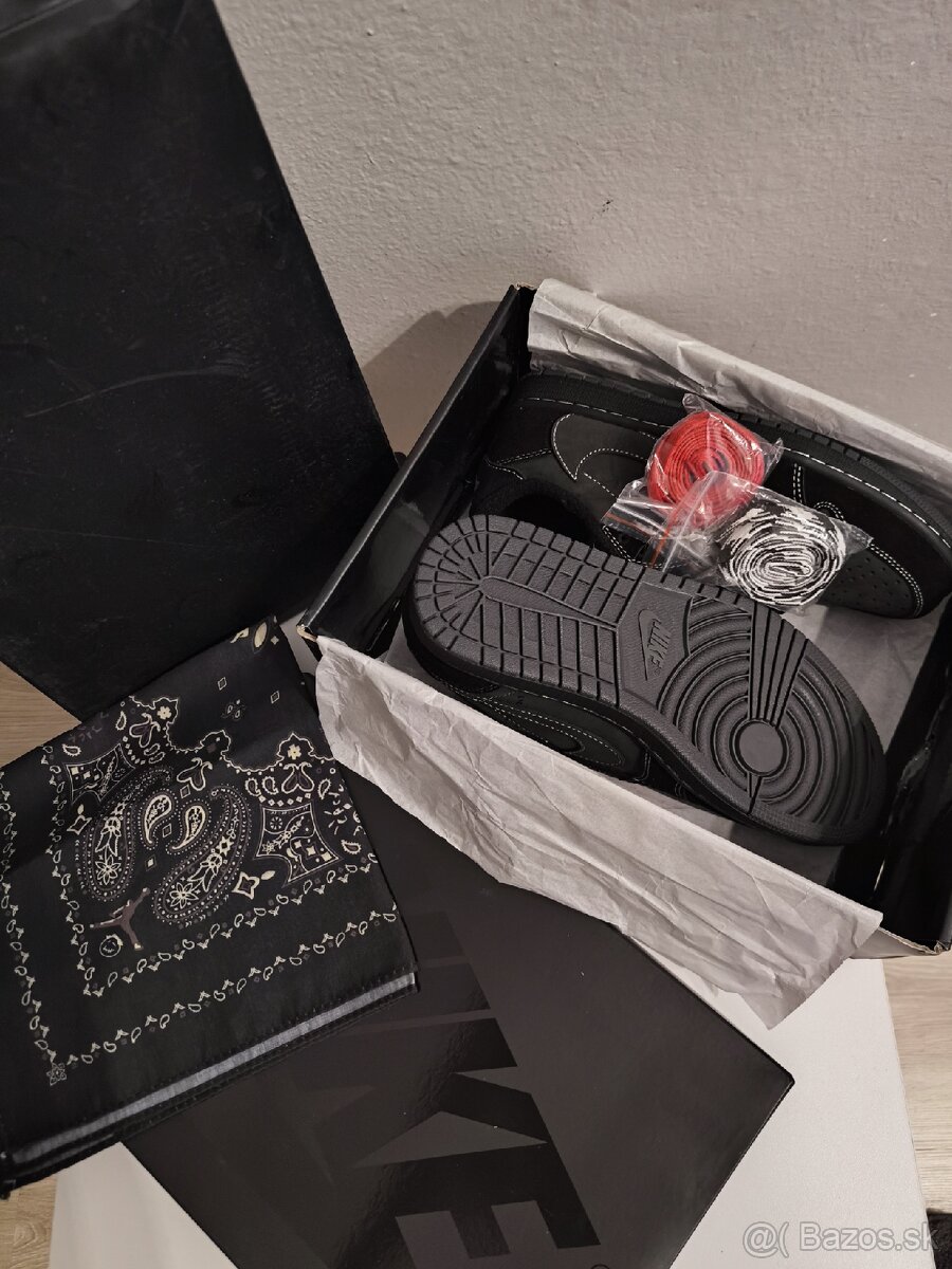 Jordan 1 Low x Travis Scott Black Phantom ⚫⚪🖤 - 7