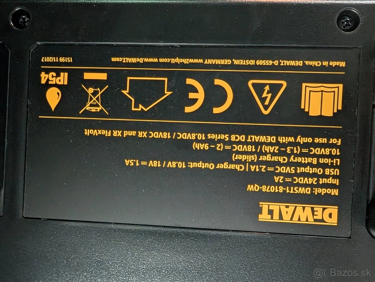 Dewalt radio zaruka 3/2029 - 7