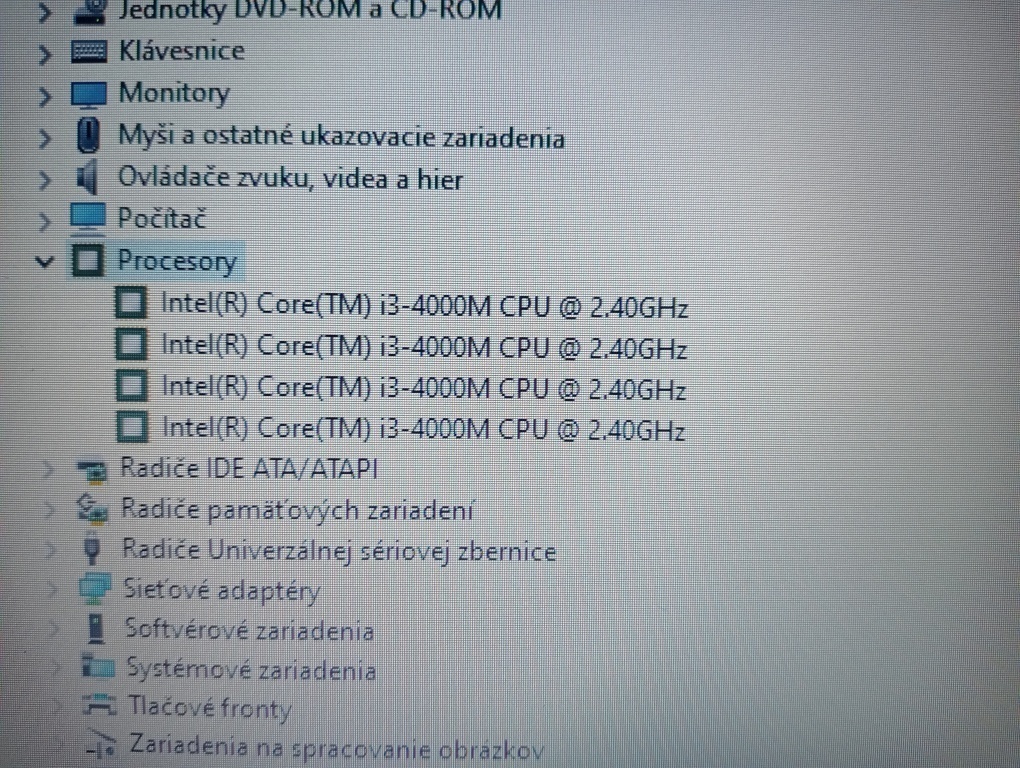 predám Fujitsu Lifebook A544-Intel corei3 -4gb ram -bez bat. - 7
