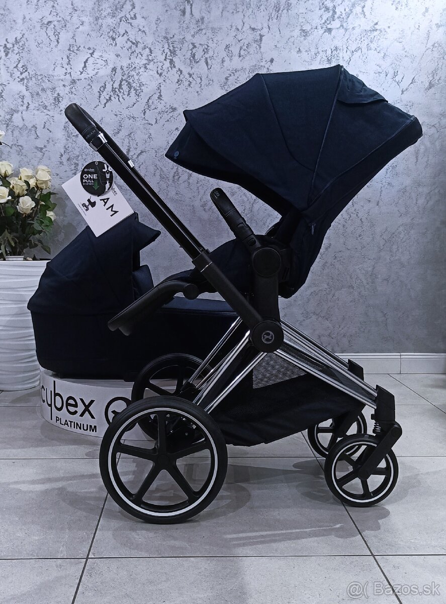 NOVÝ CYBEX PLATINUM 4 PRIAM 2025 MIDNIGHT BLUE - 7