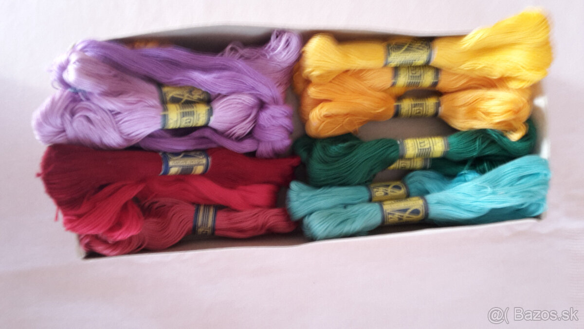 Vyšívacia priadza - MULINKA a PERLA - 7