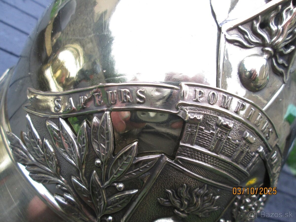 Hasičská prilba Brouchy 80 z roku 1885 - 7