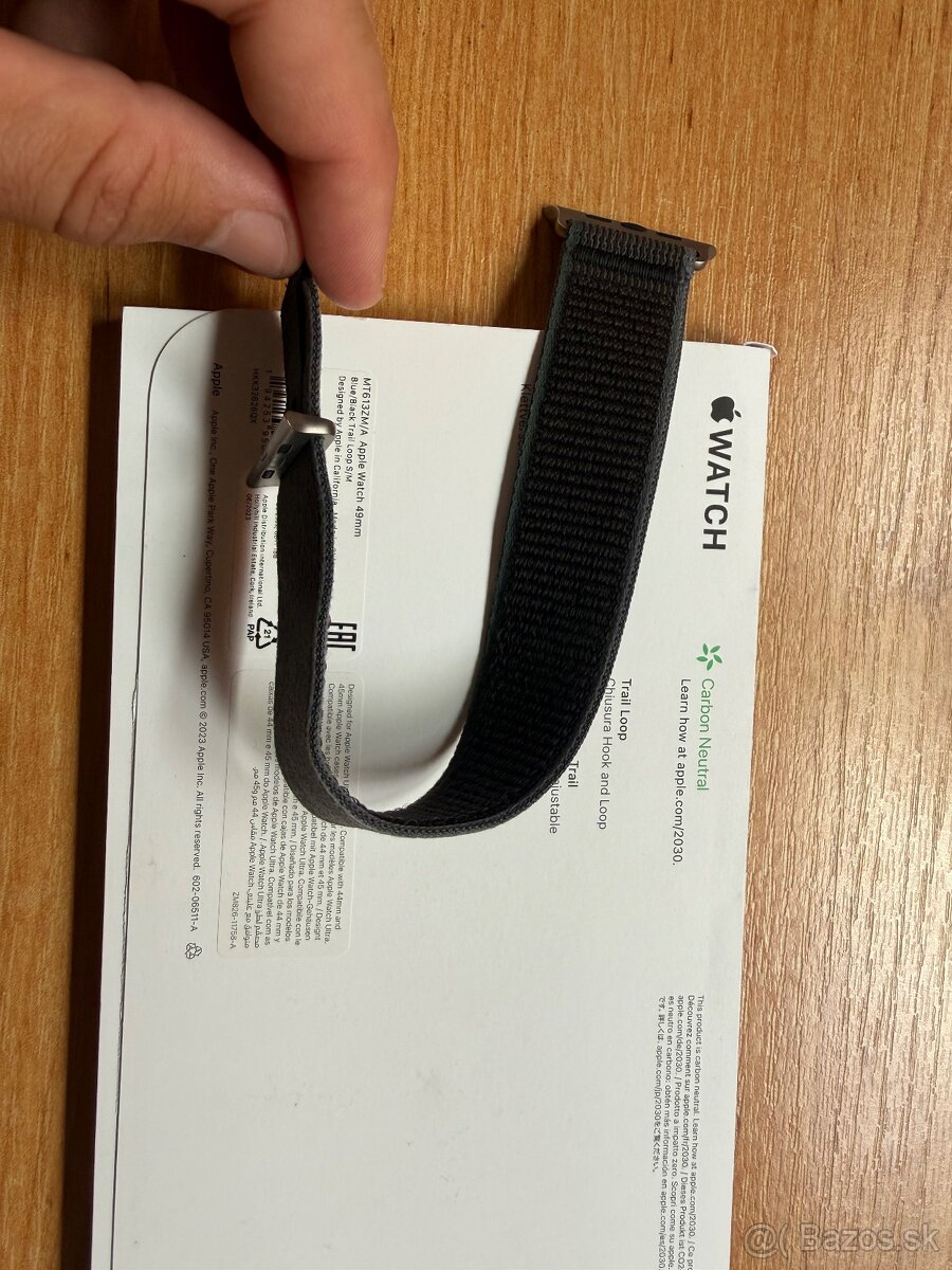 Apple Watch 49mm Blue/Black Trail Loop - S/M - 7