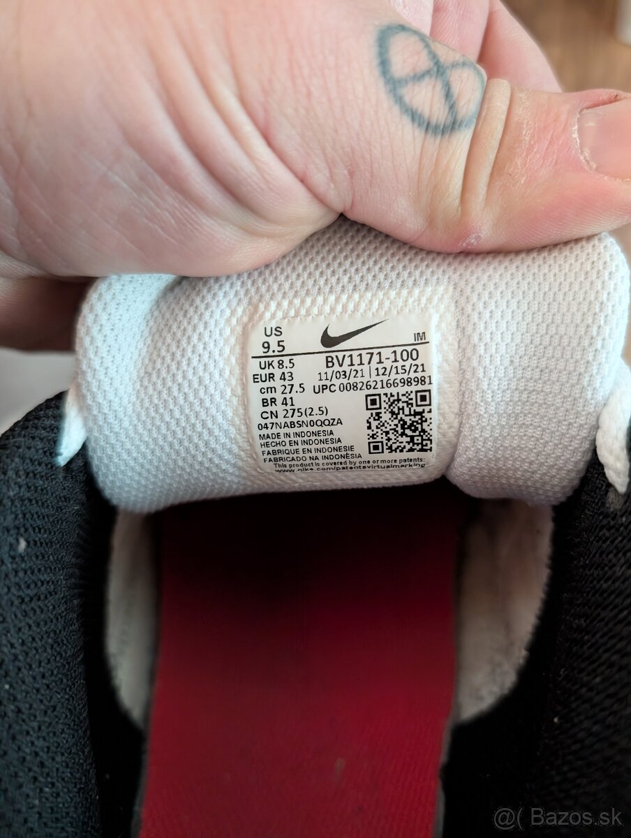 Nike airmax Red White velkosť 43 - 7