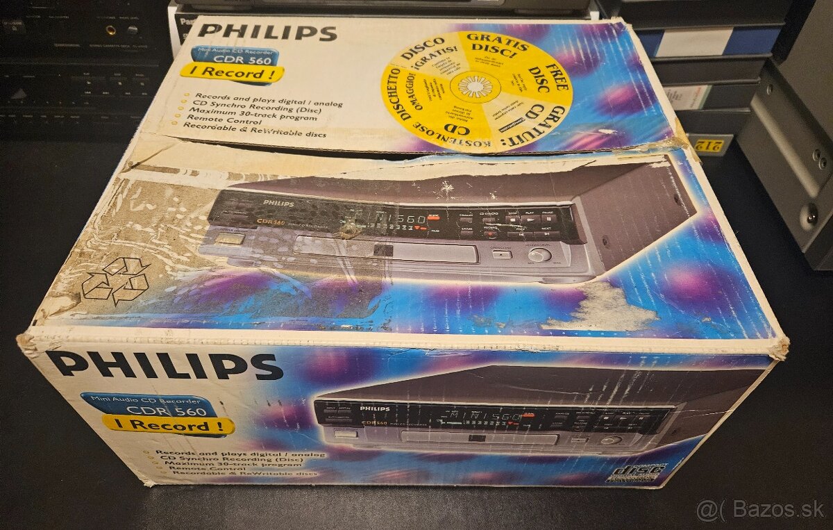 Predám CD rekordér Philips - 7