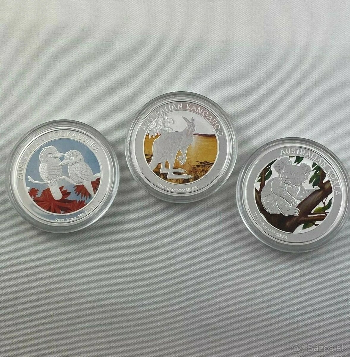 2013 Australian Outback 3x 1/2oz Silver Coloured Set - 7