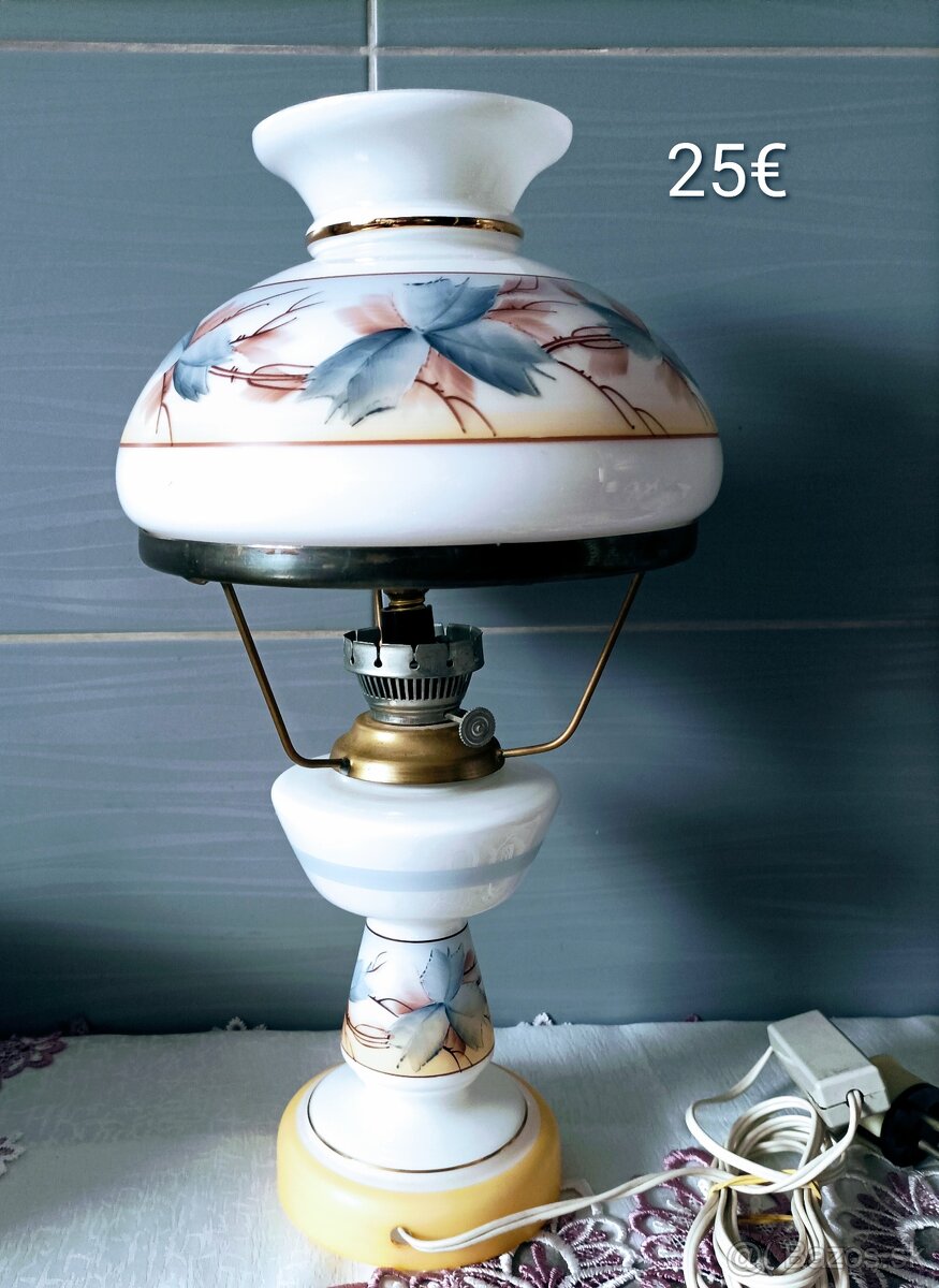 Retro sklenené lampy - 7