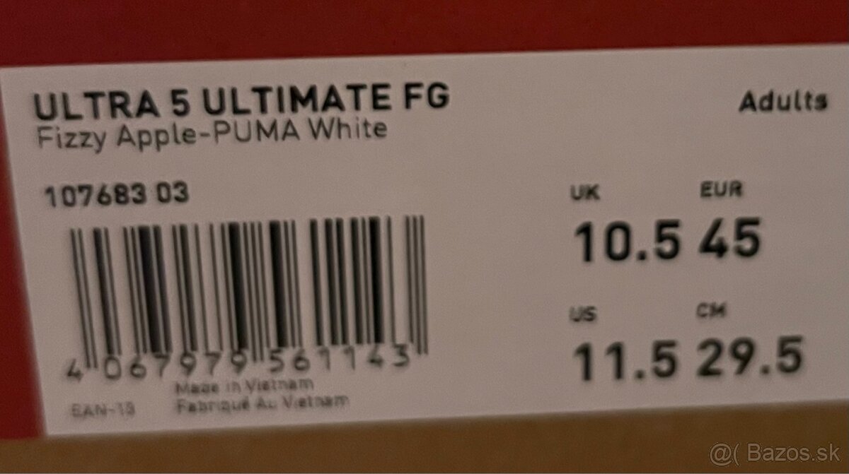 Kopačky Puma Ultra Ultimate FG - 7