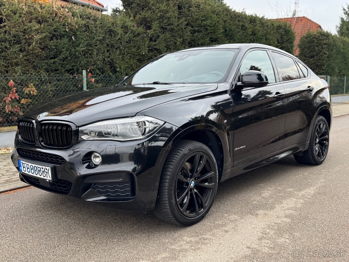 BMW X6 F16 40d xDrive M-packet INDIVIDUAL Black Optic packet - 7