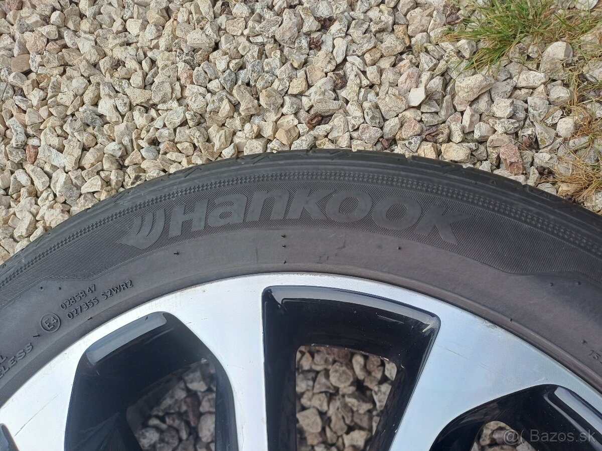 Orig. hliníkové disky Nissan R18, 5x114,3 - 7