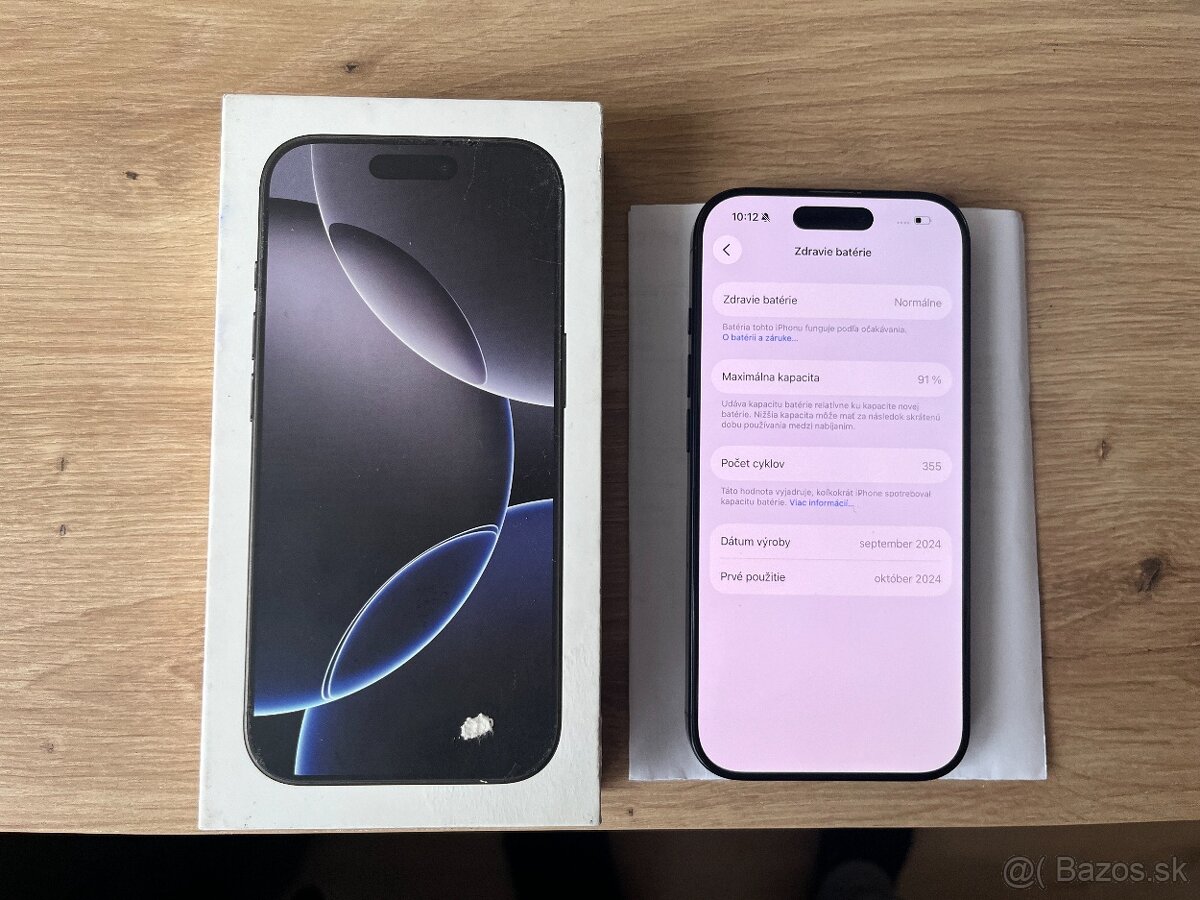 iPhone 16 Pro, Black Titanium, 128GB - 7