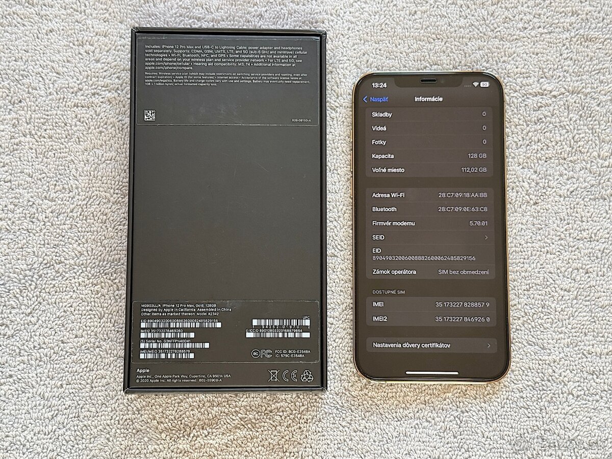 iPhone 12 Pro Max 128GB, NOVÁ BATERKA, TOP STAV - 7