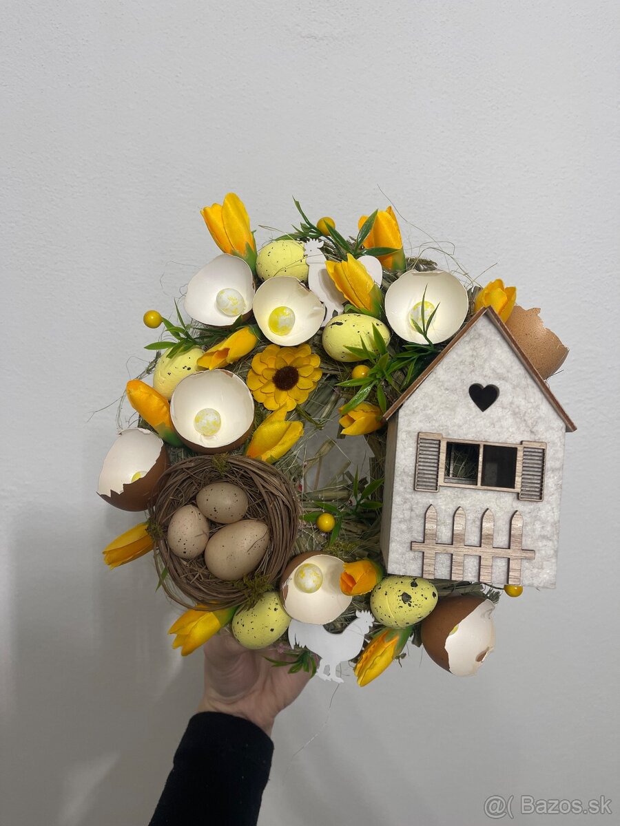 Jarné vence a dekorácie - 7