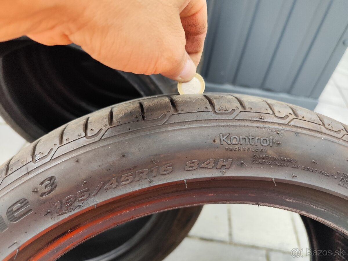 195/45 R16 Letne Hankook - 7