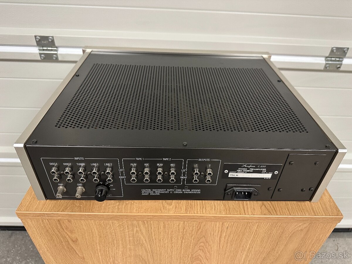 Predám Accuphase C-222 - 7
