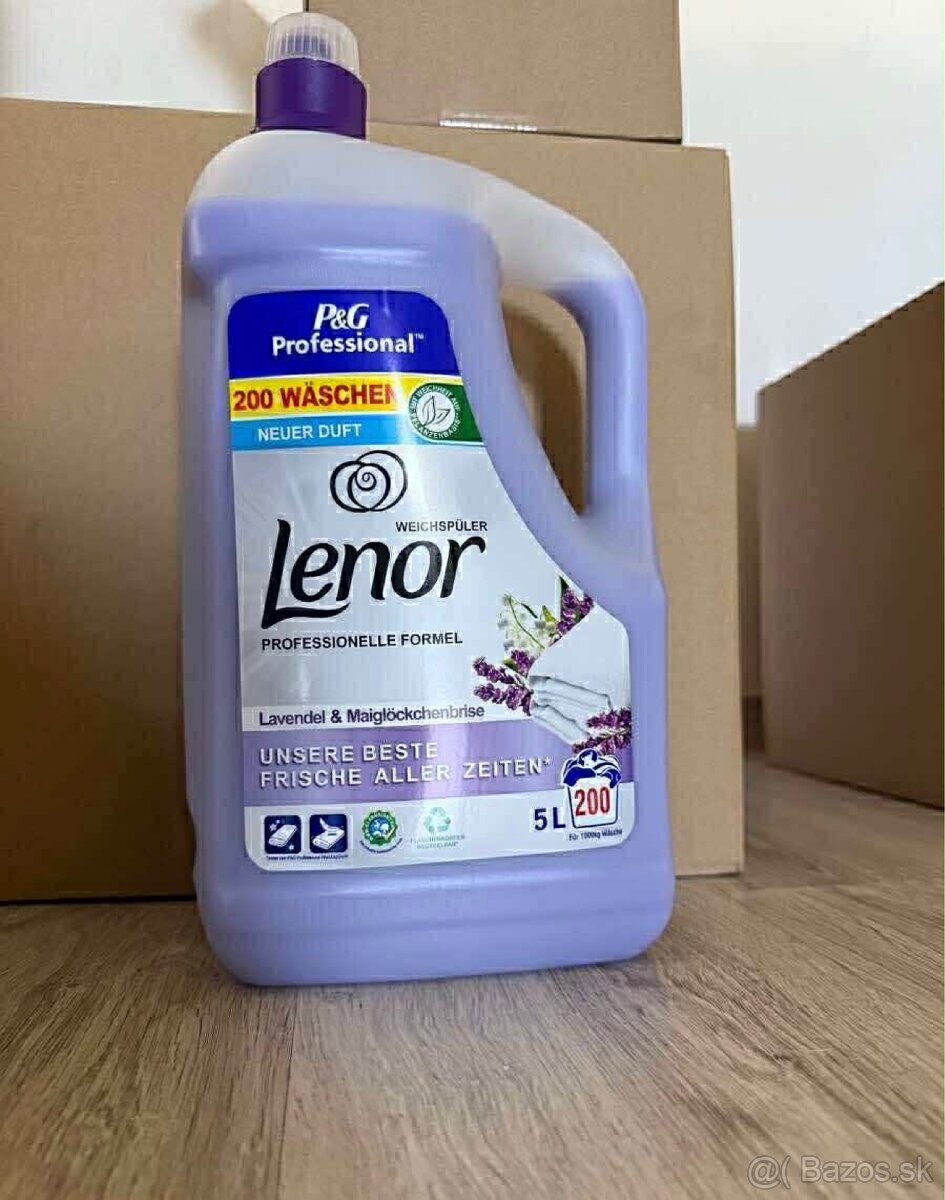 Prací gél ariel aviváz lenor jar - 7