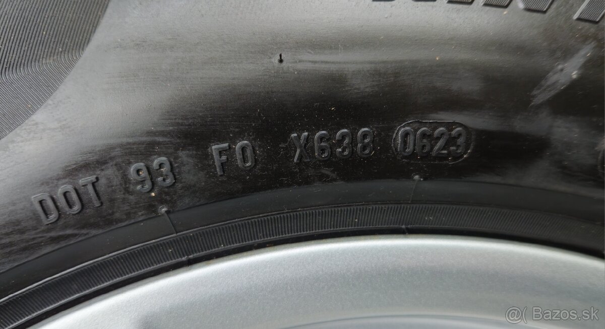 Sada kolies R16 5x112 6.5J ET22 + 205/60 Zimné - 7