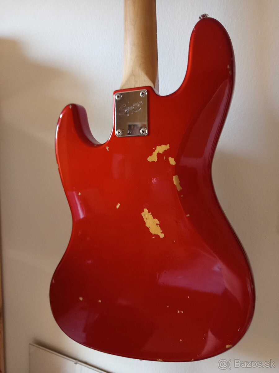 basgitara Squier by Fender Jazz Bass (Affinity)+ púzdro - 7