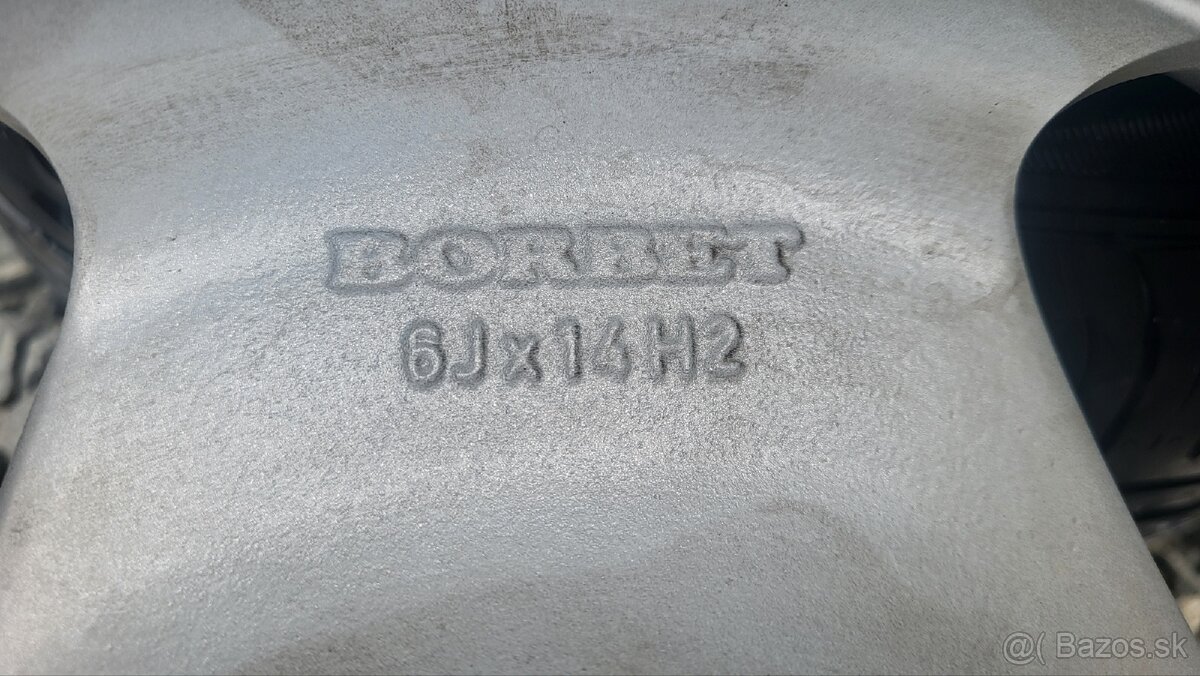 Predám/vymením disky borbet 4x100 r14 - 7