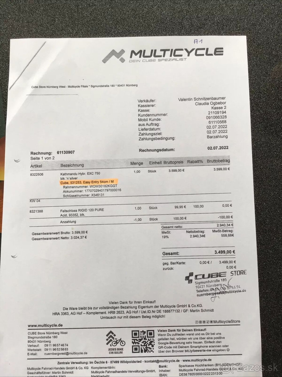 Hybridný vozík Kathmandu. EXC 750 Easy Entry 54 cm - 7