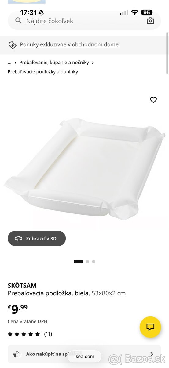 Prebaľovací pultík + príslušenstvo - 7