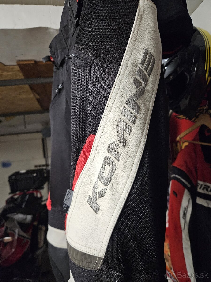 Textilné nohavice s kožou Komine L /52 - 7